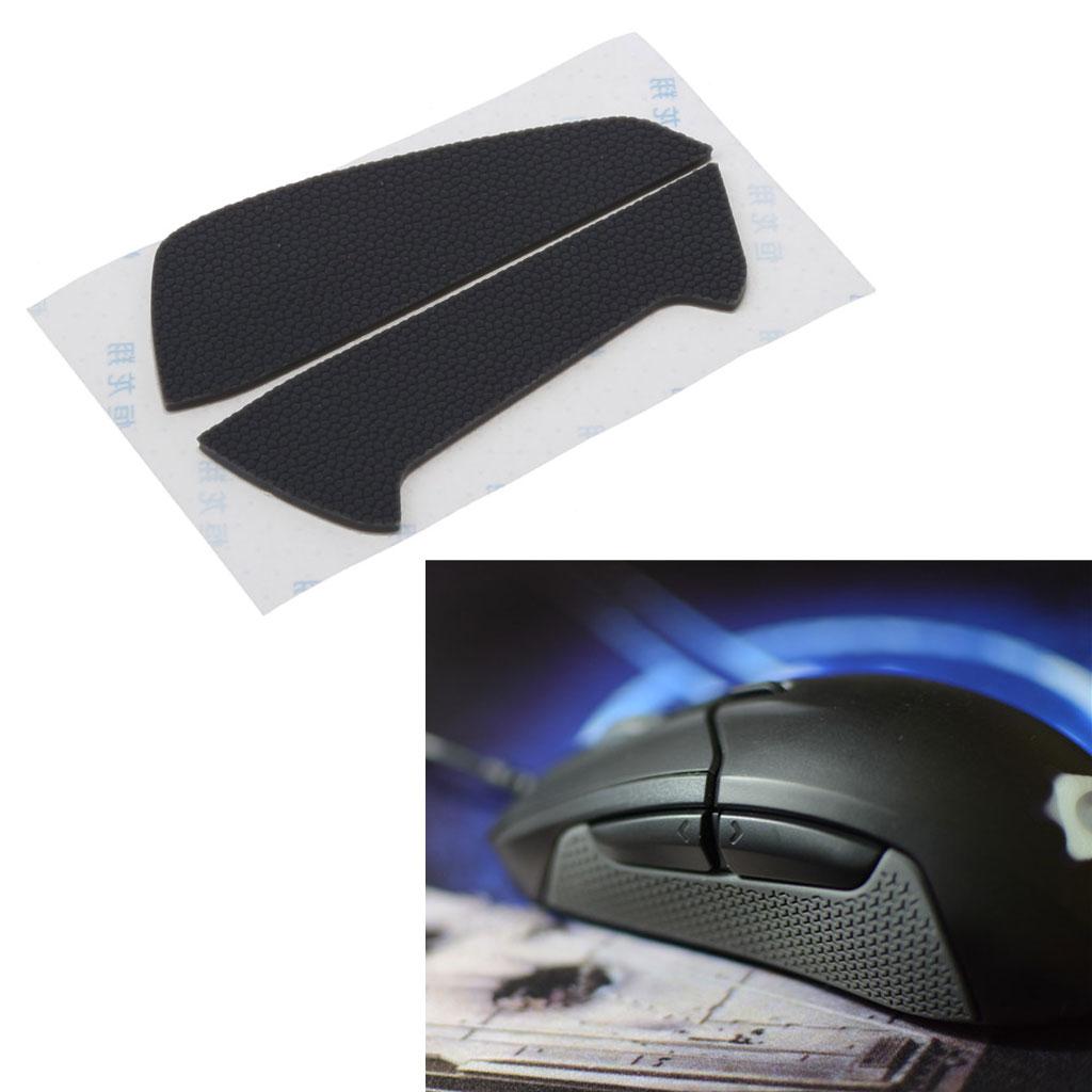 1 Set of Mouse Feet Mouse Skates for 310 Gaming Mouse Feet Replacement Black 0.6mm