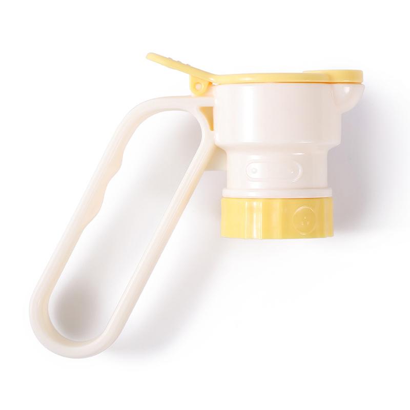 1PCS Water Bottle Cap Cold Sealed Beverage Kettle Deflector Bottle Deflector With Handle Portable Beverage Oil Bottle Caps