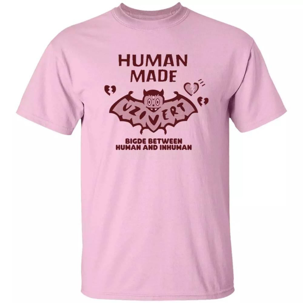Lil Uzi Vert Human Made Розовая хлопковая футболка Полный размер S-5XL Унисекс футболка M