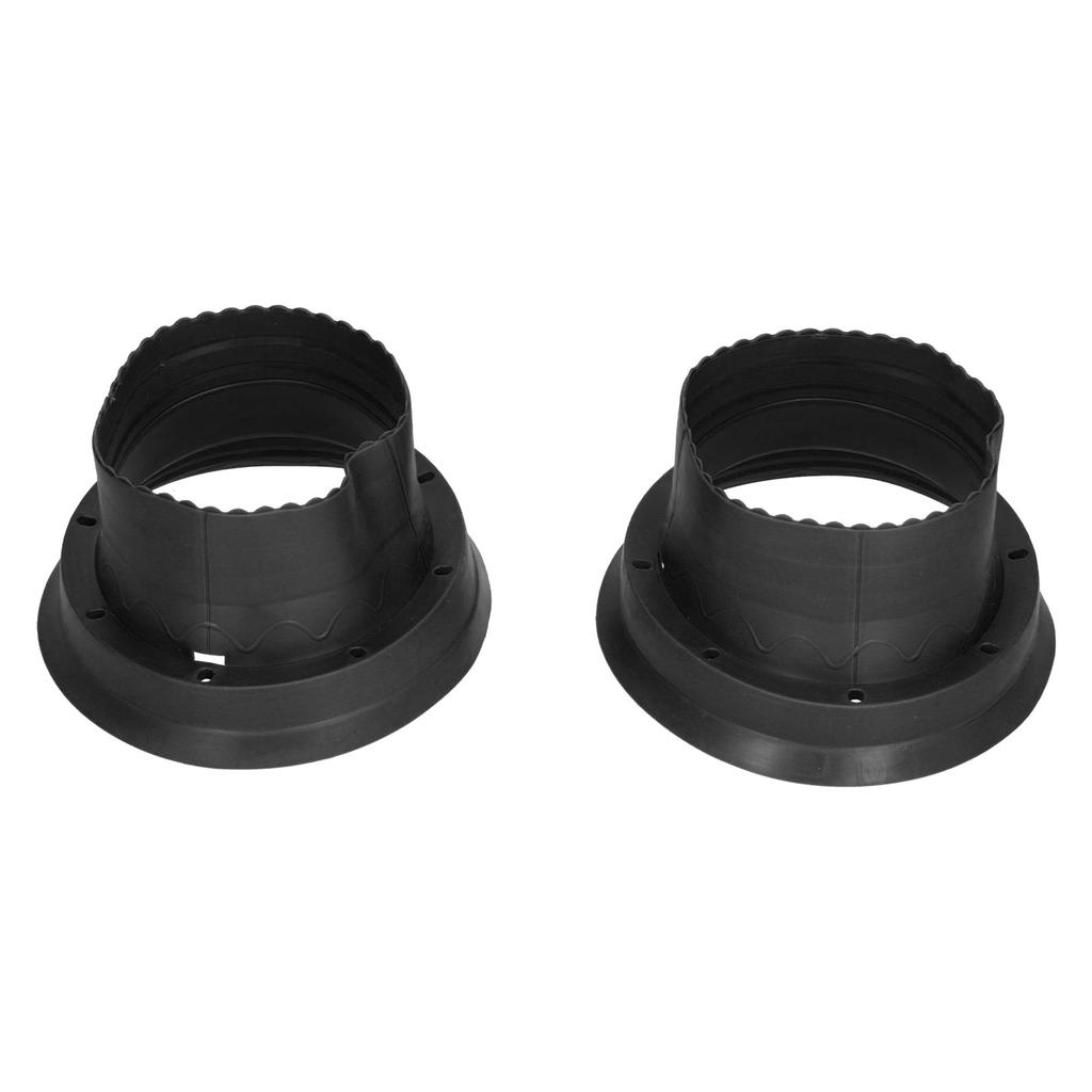 2pcs Audio Loud Speaker Waterproof Cover Mount Adapter Pad Insulation Silica Gel Protection Maintenance