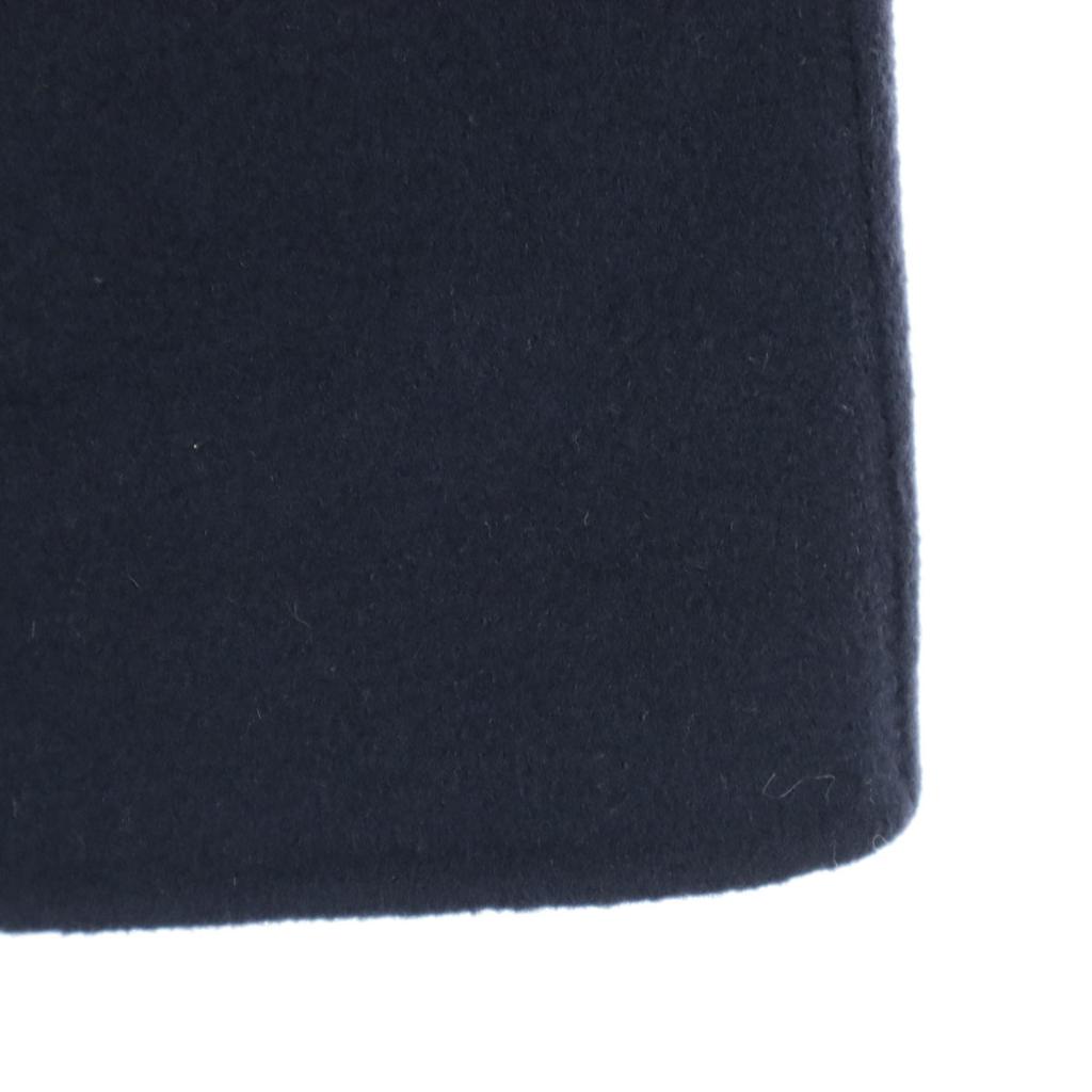 Burberrys Långärmad Dubbelknäppt Ulljacka 7AP Marinblå C-TK83 Dam Begagnad