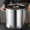 Man Sou Stainless Steel Induction Soup Pot