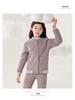 Winter-Schuluniform für Kinder: Warme gesteppte Baumwolljacke für Jungen (Sekundarstufe I und II) - Hauskleidung Top