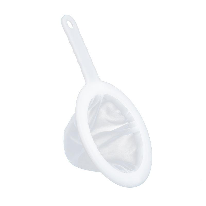 Ustensile Cuisine Multifonction Passoire Ultra-fine En Nylon Avec Poignée - Maille 100/200/400 Microns - Pour Filtrer Lait, Vin, Café, Yaourt - Diamètre 11 Cm Passoire Filtre Nylon Ultra-fin