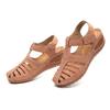 Ladies' Casual Wedge Sandals | Round Toe Hollow Design | Middle Heel, Breathable and Comfortable | All Season | Durable Sole | Shoes, Lace Up Sandals