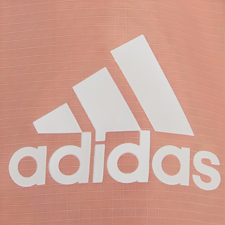 Adidas Color Block Logo Print Sports Hoodie Jacket Women Jackets Orange Pink H09721