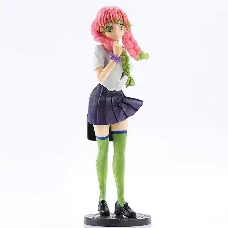 Demon Slayer Kimetsu No Yaiba Kanroji Mitsuri Pvc Figure Collectible Model For Fans And Decor