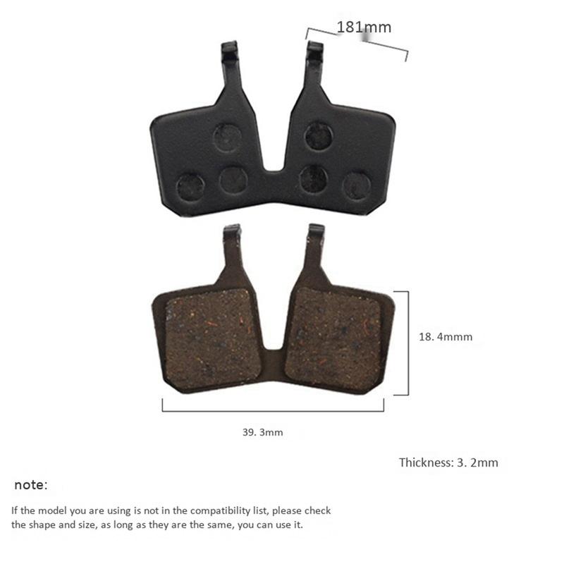 XFDZ 8 Pair Bike Brake Pads Resin Bicycle Disc Brake Pads for Magura MT5 MT7 Mountain Bike Brake Pads