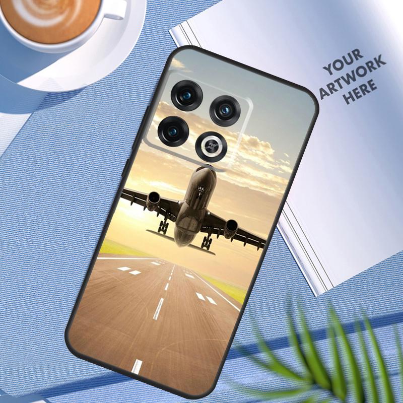 Airplane Plane Aircraft Case For OnePlus 12R 10T 10R 9R 8T 12 11 9 10 Pro Nord CE 3 Lite 2 2T CE4 N10 N20 N30 Cover