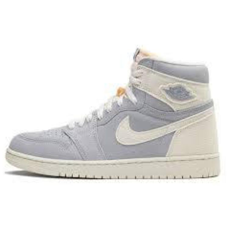 Air Jordan 1 Retro High OG Craft Ivory Unisex Sneakers Green Sea-Glass Pale-Ivory FD8636-011