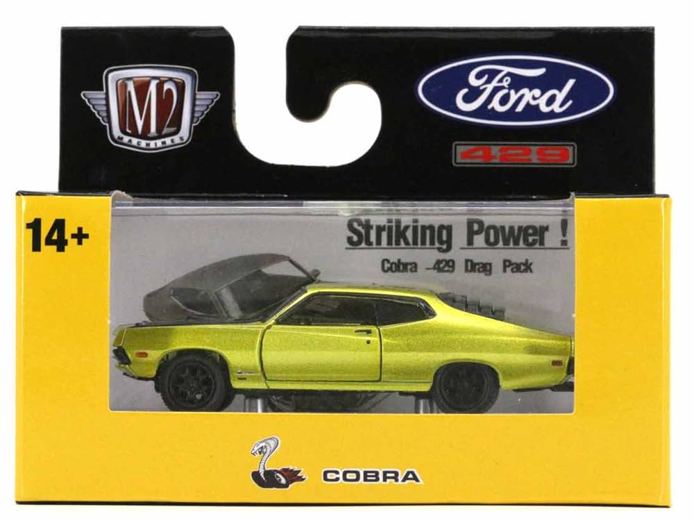 M2 MACHINES Detroit Muscle Release 67 Ford Torino 164 1970 Cobra