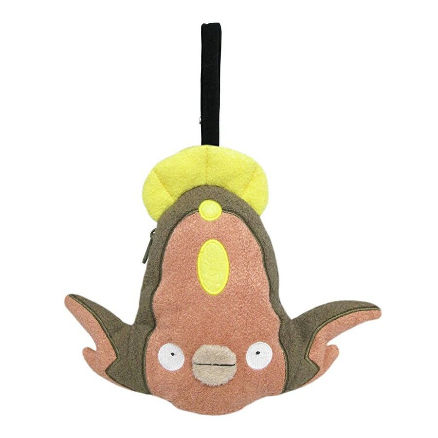 Pokemon Plush Zipper Pouch Stunfisk 17cm New