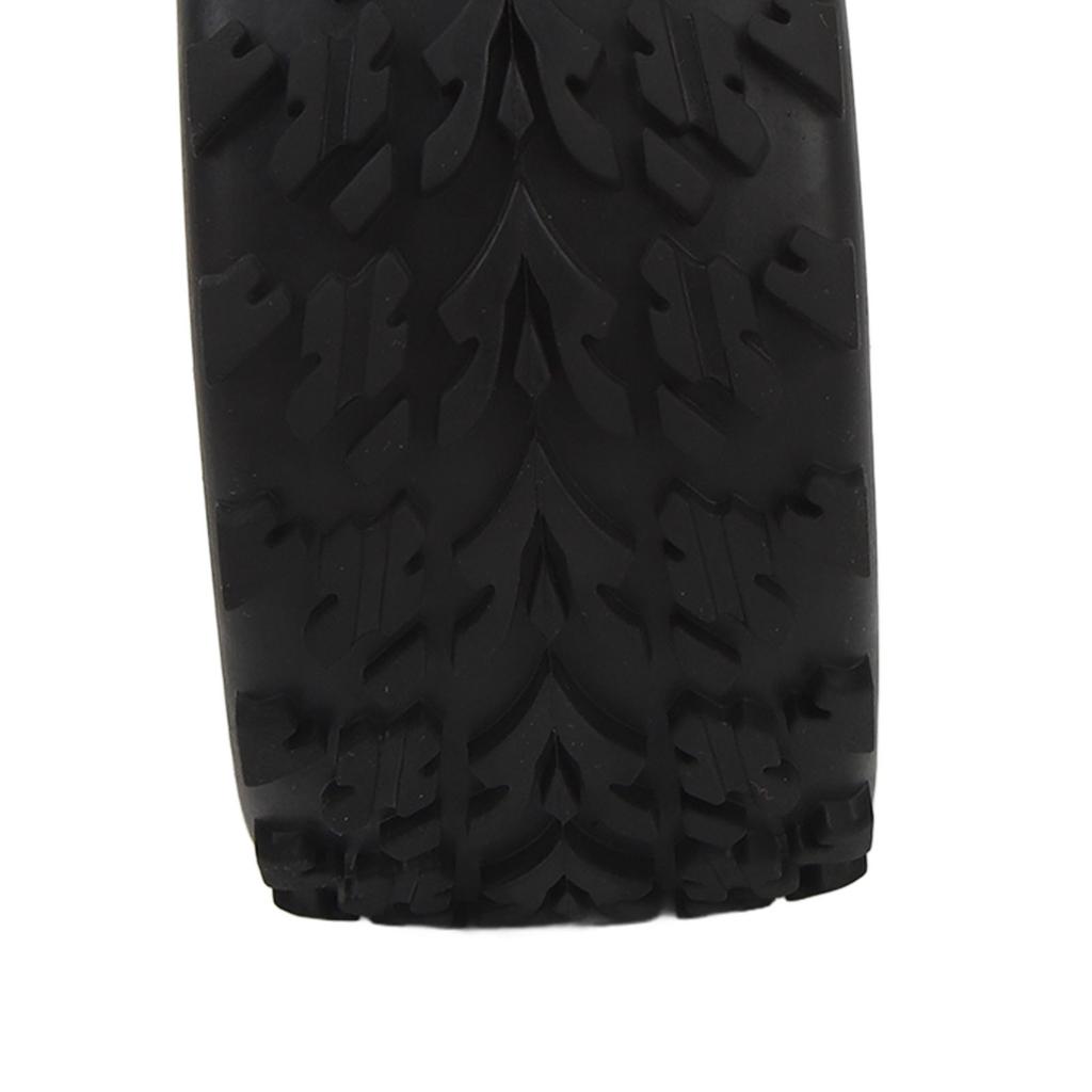 4pcs RC Car Wheels Tires Universal 10 Spoke Rims Rubber with M4 Lock Nut RC Car 1/10 Wheels Tires for Replacement