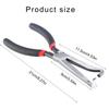 8Inch Electrical Disconnect Pliers Automotive Connector Tool High-strength Cutoff Plier for Push Tab Plugs