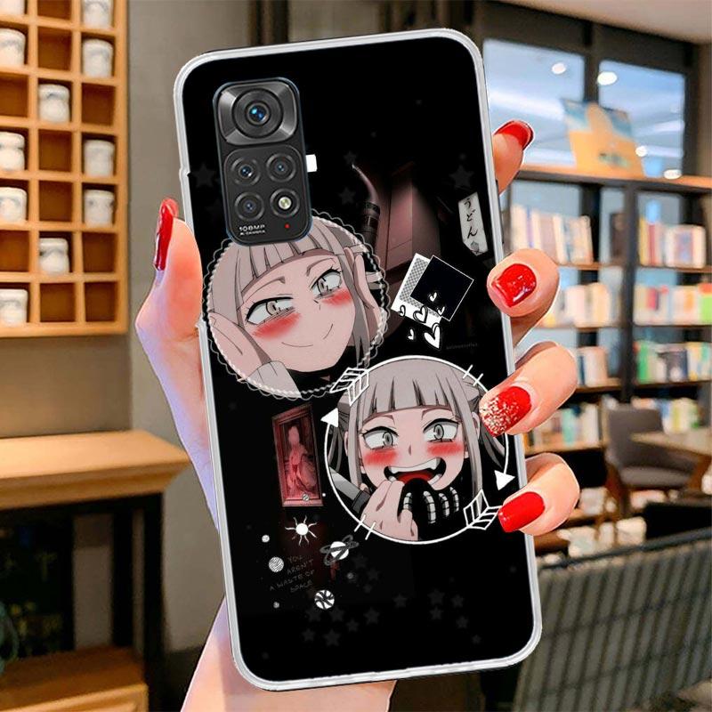 Himiko Toga Waifu Anime MHA Cover Phone Case For Xiaomi Redmi Note 15 14 13 12 11 10 Pro Plus 14S 12S 11S 11T 11E 10S Soft Funda
