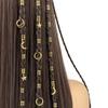 44-Piece Bohemian Style Metal Hair Rings for Braiding and Cornrows