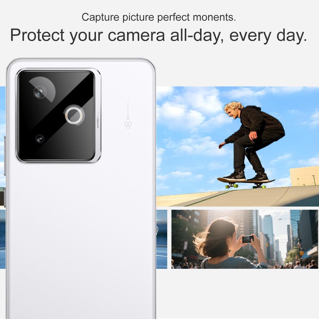 For Realme GT7 5G China Glass IMAK High Definition Glass Lens Film Black Version