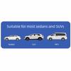 2/4Pcs Blackout Car Window Covers Magnetic Car Privacy Curtains Car Window Sun Shade  Baby Care