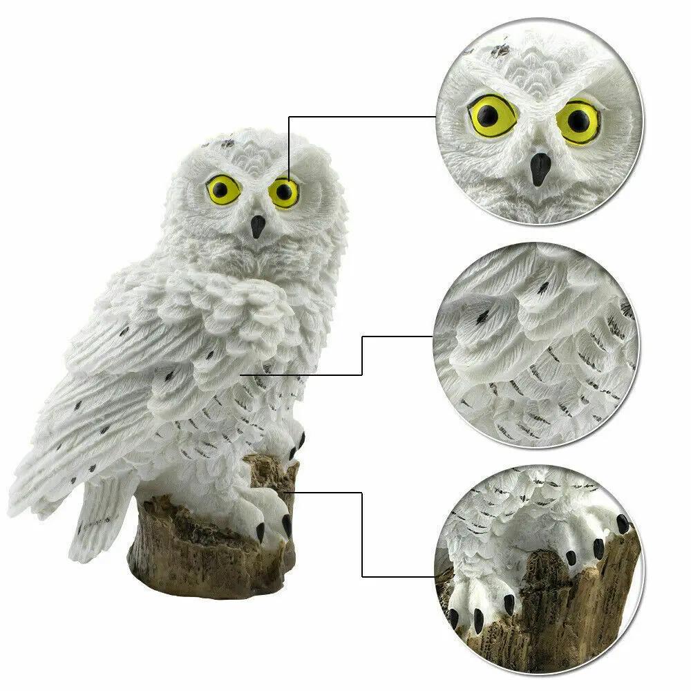 Night-Illuminated Solar Owl Lights - Waterproof Garden Stakes for Lawn and Walkway Decor