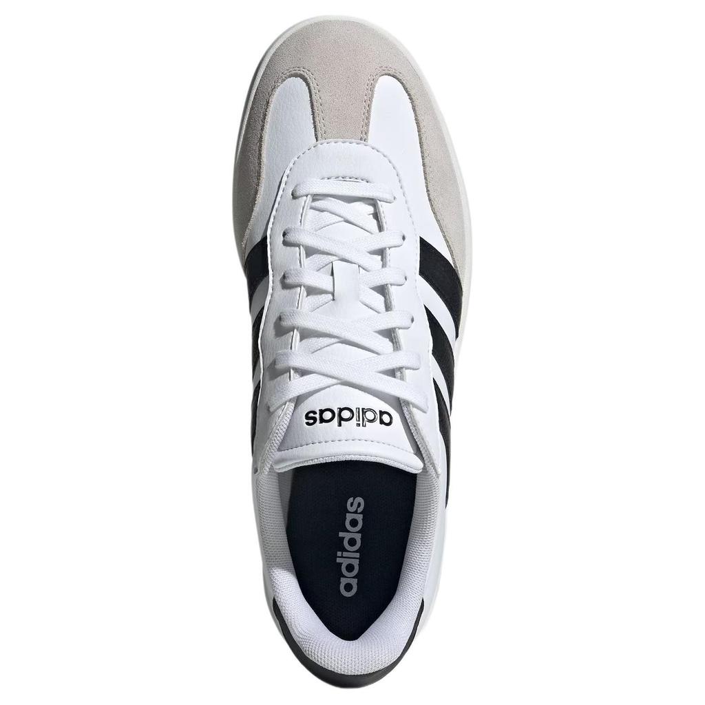 Adidas Barreda Hvit Svart Grå Unisex Sneakers Skyhvit Kjerne-Svart Grå-En JI2306
