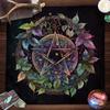 Divinations Tablecloth Pentagrams Astrologys Tarots Tablecloth Altars Cloth