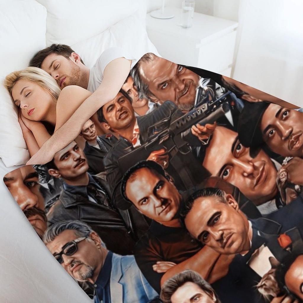 Collage of Gangsters Throw Blanket christmas decoration Cute Luxury Throw sofa bed Blankets