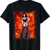 Miss Dracula Horror Monster Vampire Halloween Pin Up Girl T-Shirt