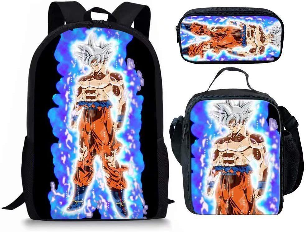 Dragon Ball Anime Comic Rucksack Roomy Lightweight School Daily Use Teen College Students Back-To-School Season Gifts