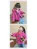 Girls' Quilted Fleece-Lined Winter Cotton Jacket - Trendy Children's Fashion Coat.