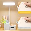 LED Touch Desk Lamp 3 Levels Dimmable Night Light USB Rechargeable Eye Protection Foldable Table Lamp Bedroom Bedside Reading