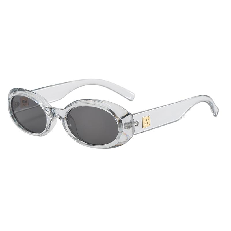 Retro Oval Trendy Sunglasses For Men And Women Fashion High-end UV Protection Sun Glasses Outdoor Sunscreen Sunshade Eyewear