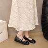 Fashion Shoes Woman Flats All-Match Oxfords British Style Dress Comfortable Leather Summer New Preppy Mary Janes British Style Shoes Wom