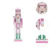 Nutcracker Ornaments Christmas Photo Props Painted Decorative Traditional Desktop Decor