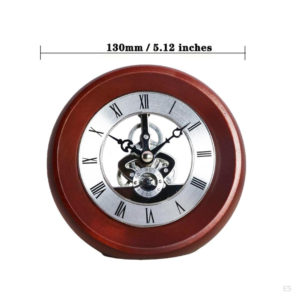 Gear Clock Living Room Dining Bedroom for Desk