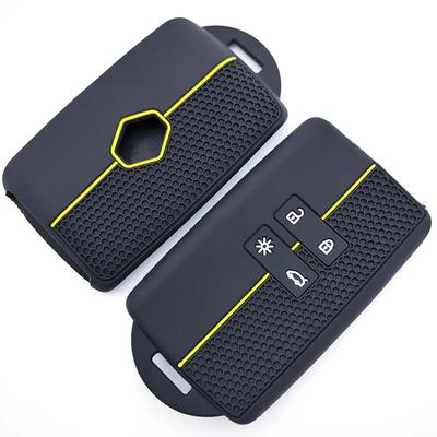 Silicone Smart Remote Control Car Key Case Cover Fob For Renault Captur Koleos Kadjar Arkana Megane Dacia Duster Sandero Stepway