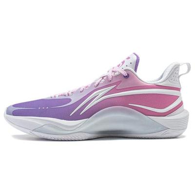 Li Ning Flashing Comfortable Sports Non-Slip Low-Top Basketball Shoes Men Sneakers ABPU001-1