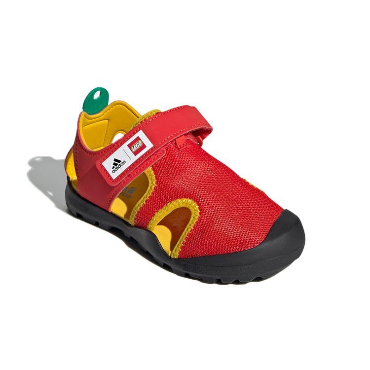 Adidas Lego X  Captain Toey Low Top Kids Sandals Kids Sandals Red H67471