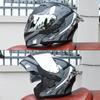 DOT Certified Modular Motorcycle Helmet Double Visor Design Men Women All Season High Strength ABS Comfortable Riding Helmet