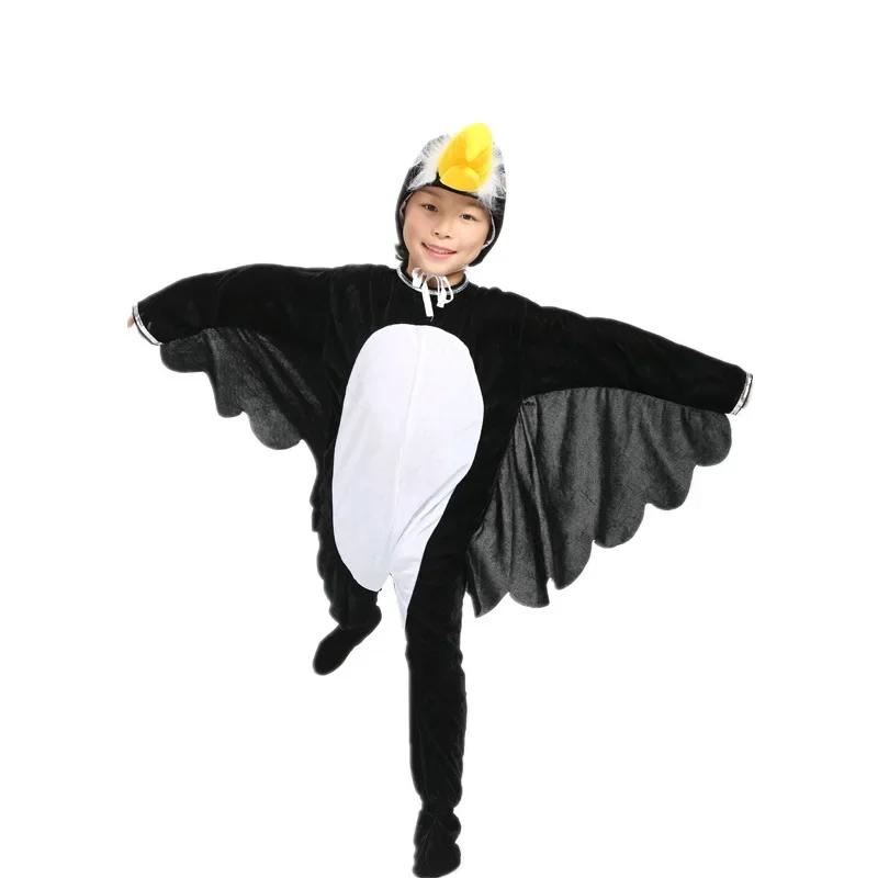 Děti Dospělí Zvíře Pták Voriol Papoušek Vlaštovka Orel Datel Cosplay Maškarní Kombinéza Kostým Dárková Sada Halloween