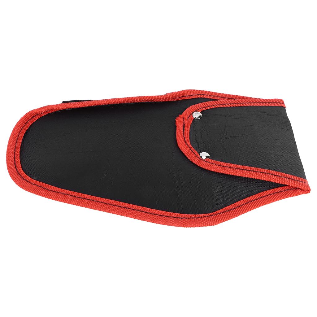 Portable Electrical Tool Bag Waist Hanging Pack MultiFunction Drill Holder Holst Pouch(Red )