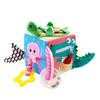 Happy Monkey Soft Plush Baby Educational Toy With Rotating Features For Sensory And Cognitive Development