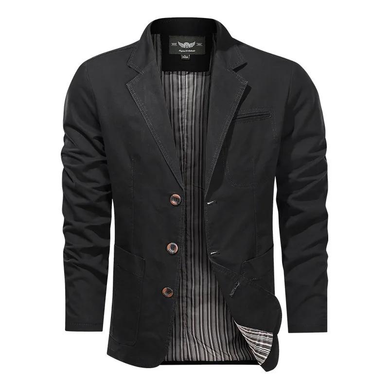 Spring Autumn Blazers Men Fashion Slim Casual Business Handsome Suits Brand Men's Blazers Tops