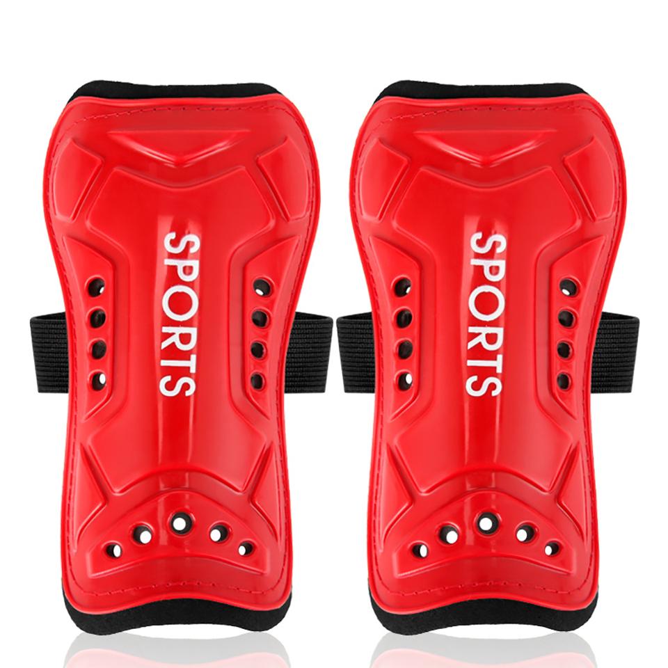 Loogdeel 1Pair Soccer Shin Guards for Children Youth Adults Football Leg Pads Calf Protection Shin Support Straps