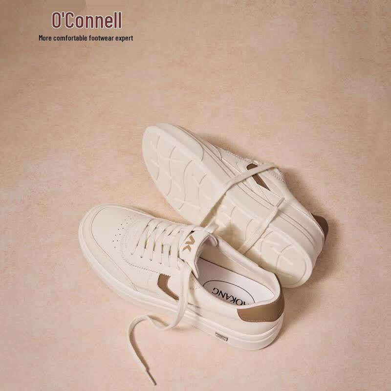 Aokang Men s Autumn Casual White Shoes 41