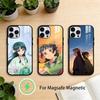 Anime Apothecary Diaries Maomao Handyhülle Für iPhone 17 16 15 14 13 12 Pro Max Plus für Spiegel Kabellose Magnetische Abdeckung