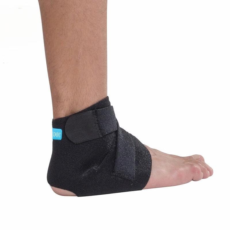 Sports Ankle Support Brace with Compression Strap