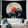 Tree of Life Tapestry Sun and Moon Galaxy Stars Wall Hanging Bohemian Mandala Bedroom Decor