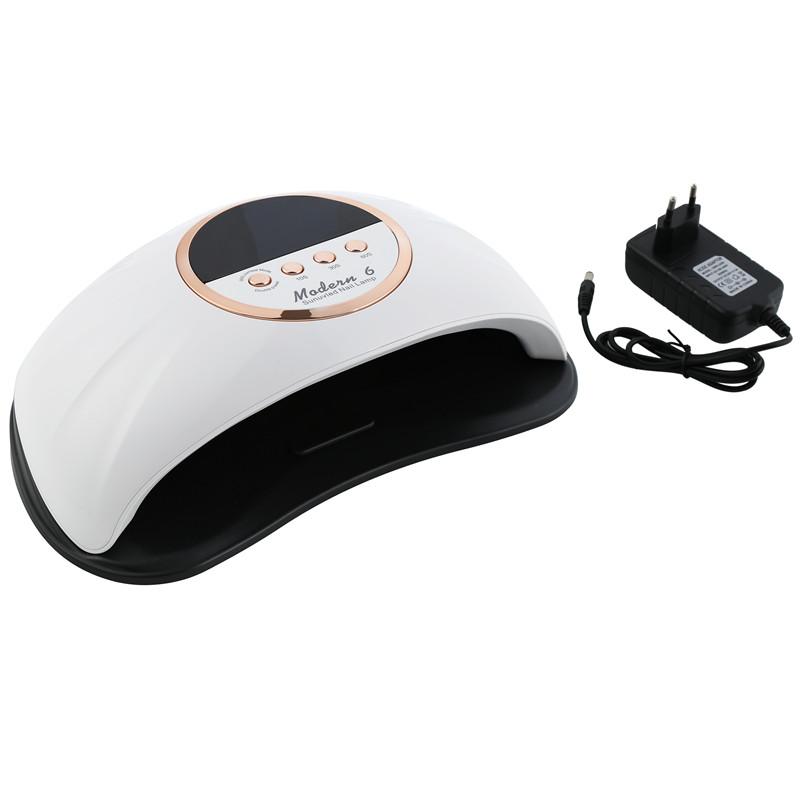 Modern 6 268W Nail Dryer LED Nail Lamp UV Lamp for Curing All Gel Nail Polish With Motion Sensing Manicure Pedicure Salon Tool