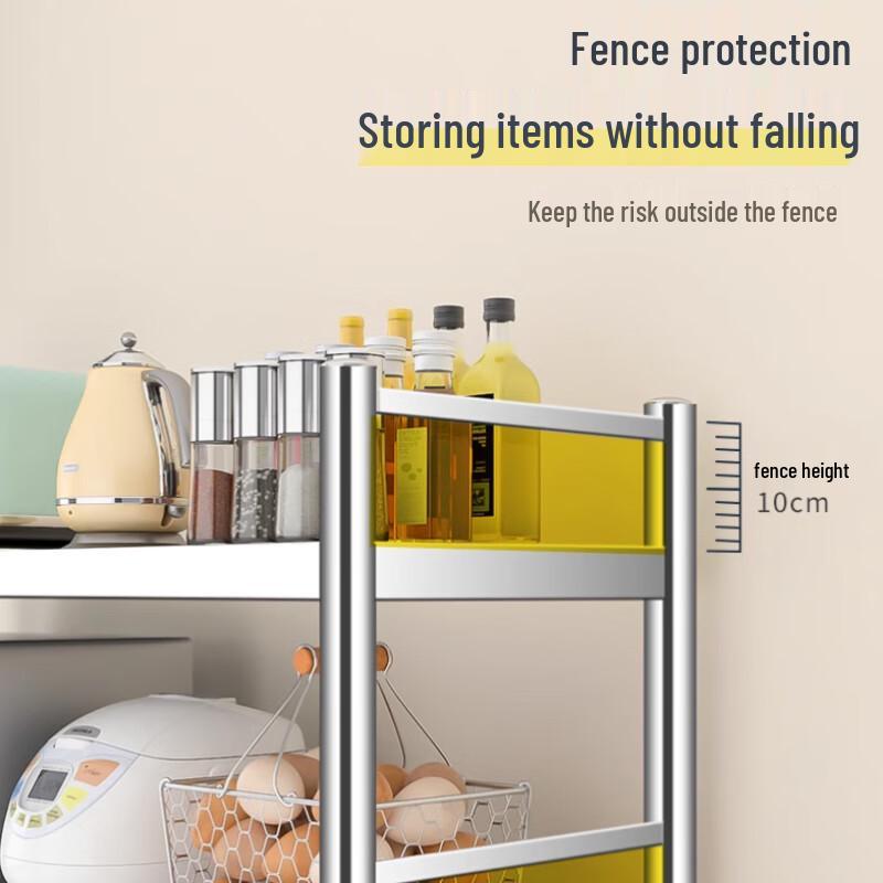 North Mansion Carbon Steel Kitchen Storage Rack