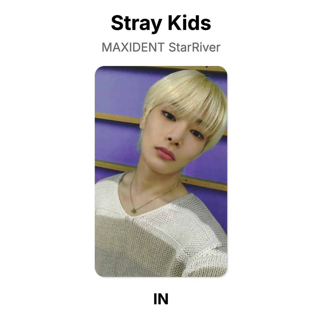 Stray Kids MAXIDENT StarRiver Official Photocard